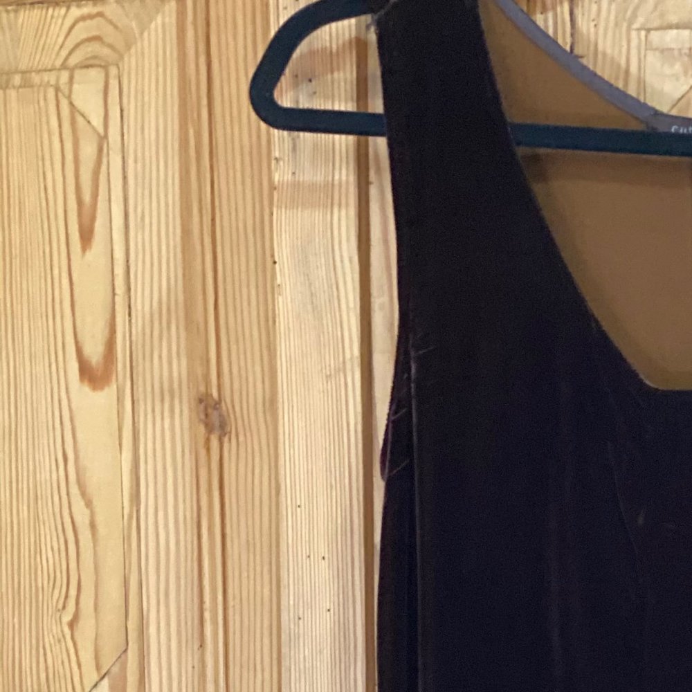 Cut Loose velvet tunic